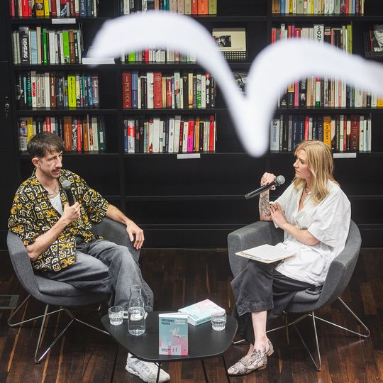 spotkanie z Grzegorzem Piątkiem w Europejskim Centrum Solidarności