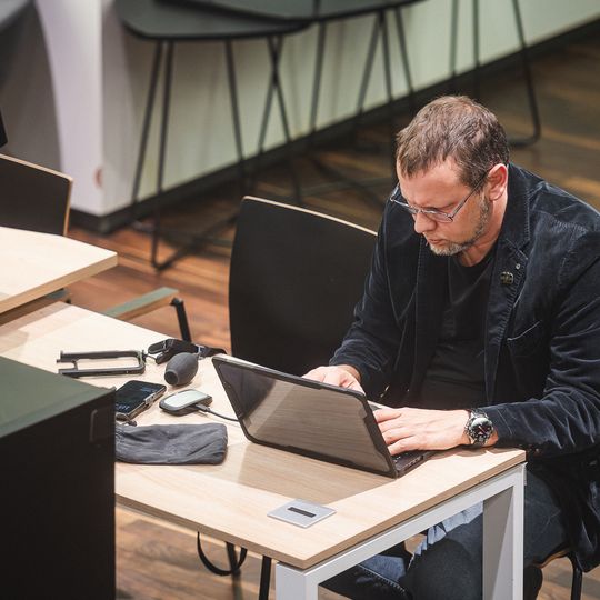 spotkanie z Grzegorzem Piątkiem w Europejskim Centrum Solidarności