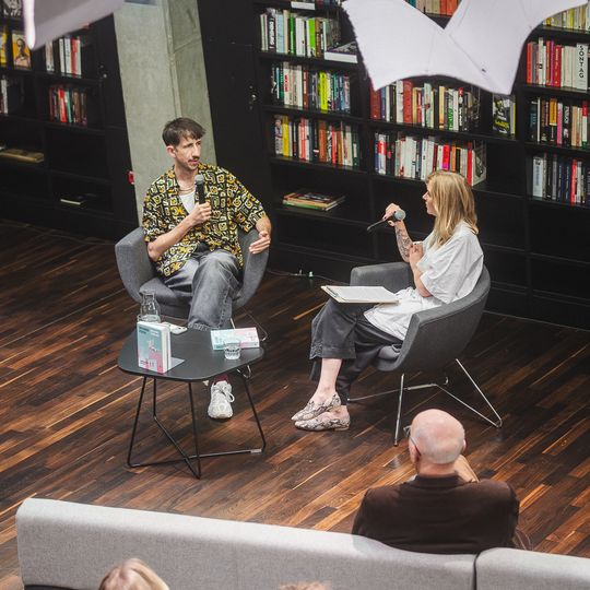 spotkanie z Grzegorzem Piątkiem w Europejskim Centrum Solidarności