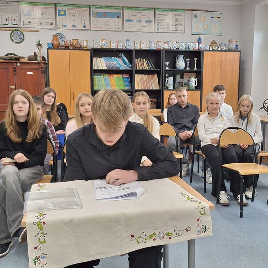 gminne eliminacje konkursu „Bëlné Czëtanié” w Leźnie