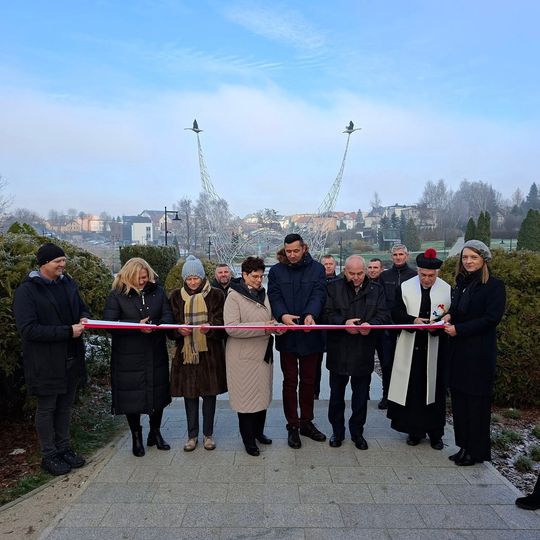 park Ośmiu Błogosławieństw w Sierakowicach po modernizacji
