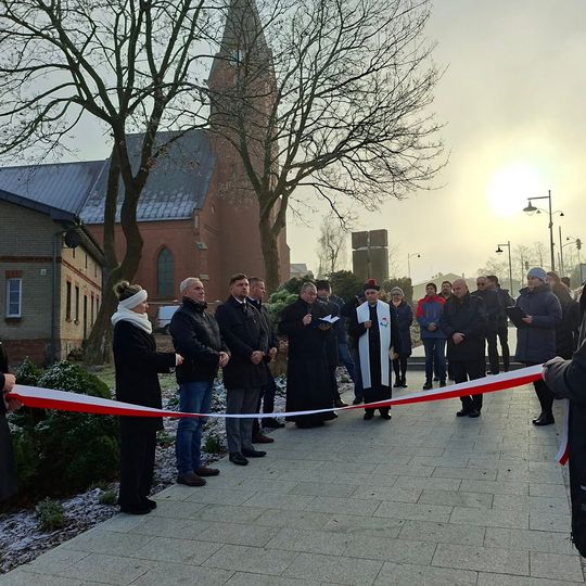 park Ośmiu Błogosławieństw w Sierakowicach po modernizacji