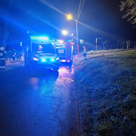 pożar w Gościcinie