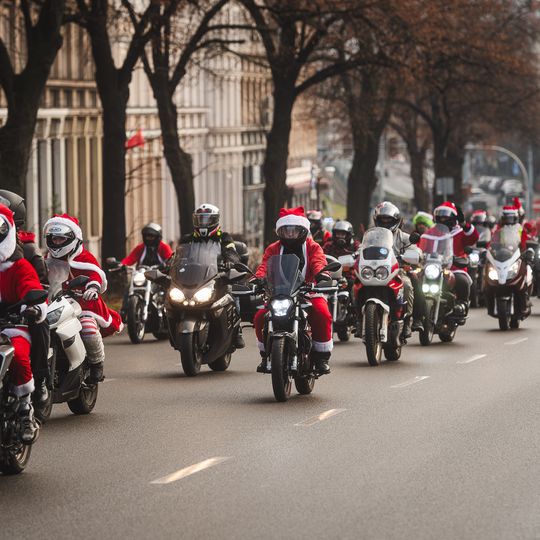 „Mikołaje na Motocyklach” 2025, Gdańsk