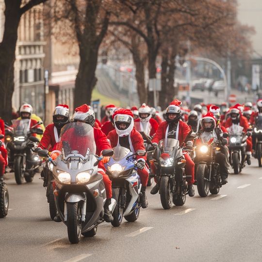„Mikołaje na Motocyklach” 2025, Gdańsk