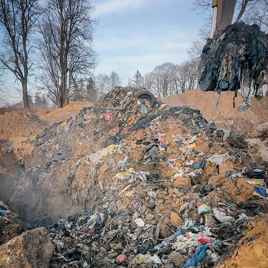 nielegalne odpady przy budowie S6 na Pomorzu