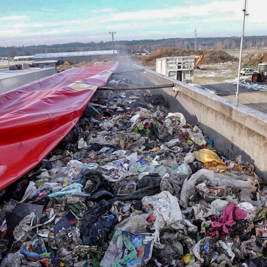 nielegalne odpady przy budowie S6 na Pomorzu