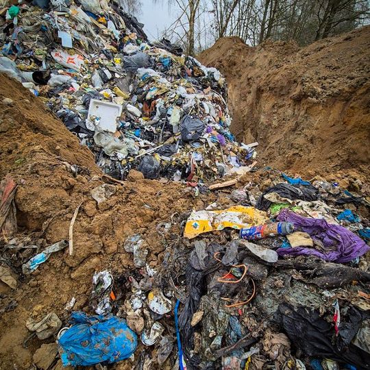 nielegalne odpady przy budowie S6 na Pomorzu