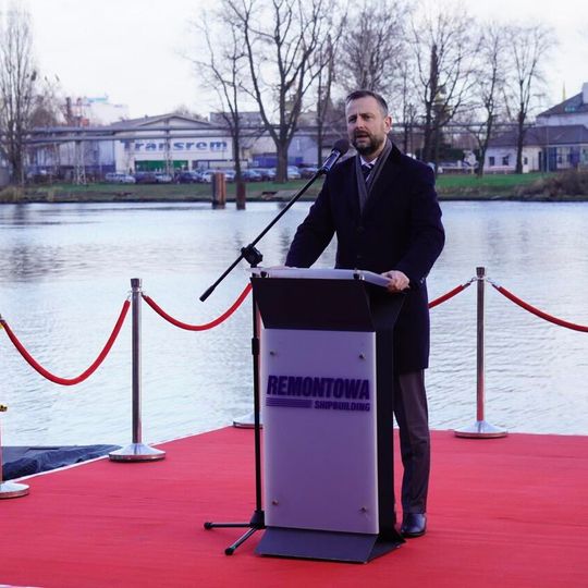 wodowanie i chrzest niszczyciela min „Czajka”, Gdańsk 2025