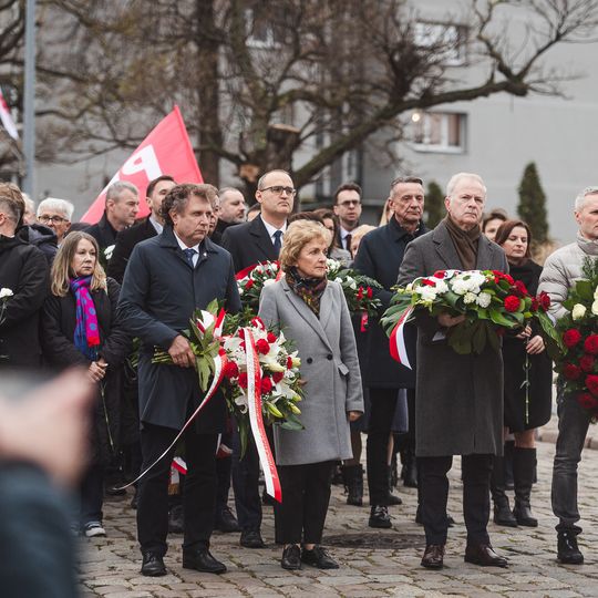 44. rocznica wprowadzenia stanu wojennego, uroczystości w Gdańsku