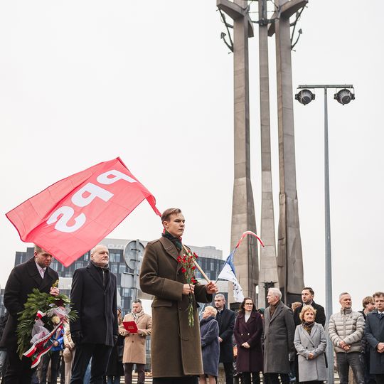 44. rocznica wprowadzenia stanu wojennego, uroczystości w Gdańsku