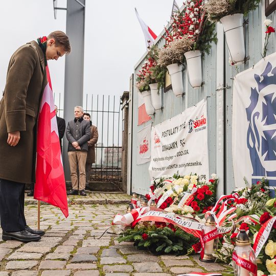 44. rocznica wprowadzenia stanu wojennego, uroczystości w Gdańsku
