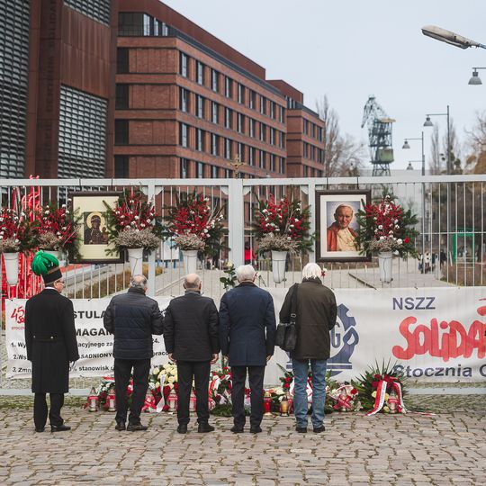 44. rocznica wprowadzenia stanu wojennego, uroczystości w Gdańsku