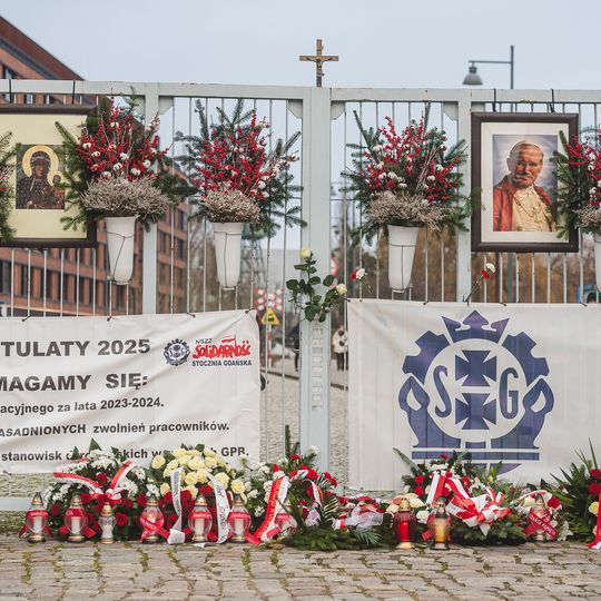 44. rocznica wprowadzenia stanu wojennego, uroczystości w Gdańsku