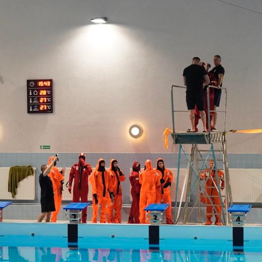 „Echa Heweliusza”, ćwiczenia, Gdynia 2025