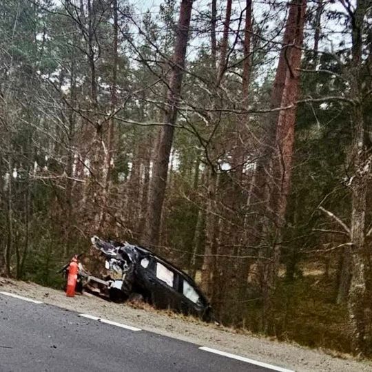 wypadek w Kąpinie