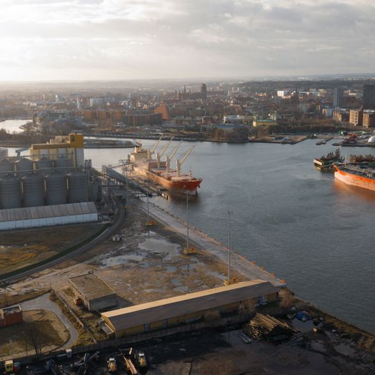 nabrzeże Bytomskie w Porcie Gdańsk po modernizacji