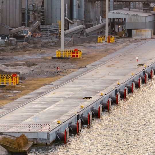 nabrzeże Bytomskie w Porcie Gdańsk po modernizacji