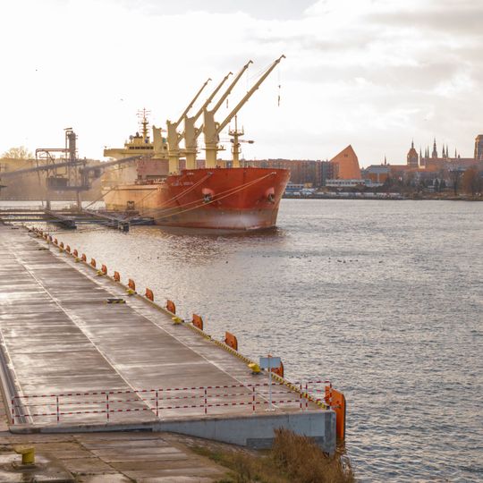 nabrzeże Bytomskie w Porcie Gdańsk po modernizacji
