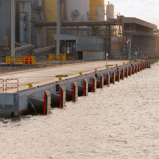 nabrzeże Bytomskie w Porcie Gdańsk po modernizacji