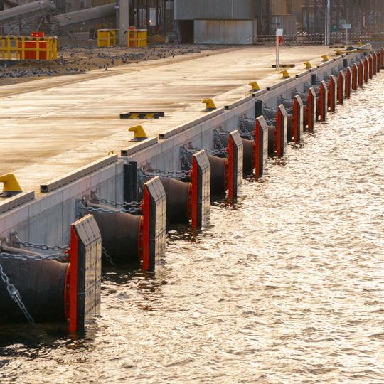 nabrzeże Bytomskie w Porcie Gdańsk po modernizacji