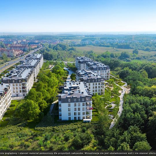Oxygen Park, Gdańsk, wizualizacja