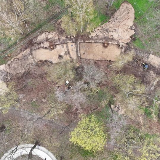 obszar badań przedinwestycyjnych związanych z budową drogi