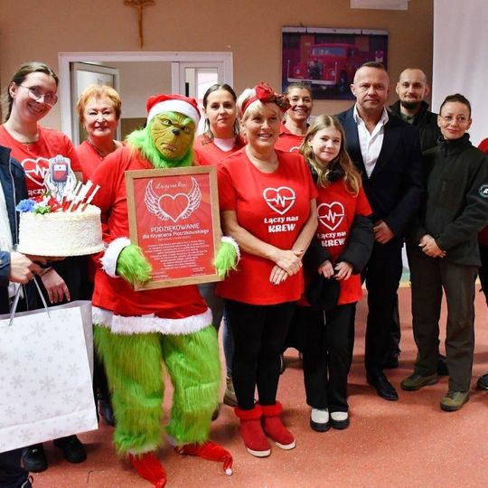 dziesiąta zbiórka krwi w gminie Zblewo