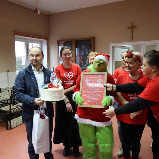 dziesiąta zbiórka krwi w gminie Zblewo