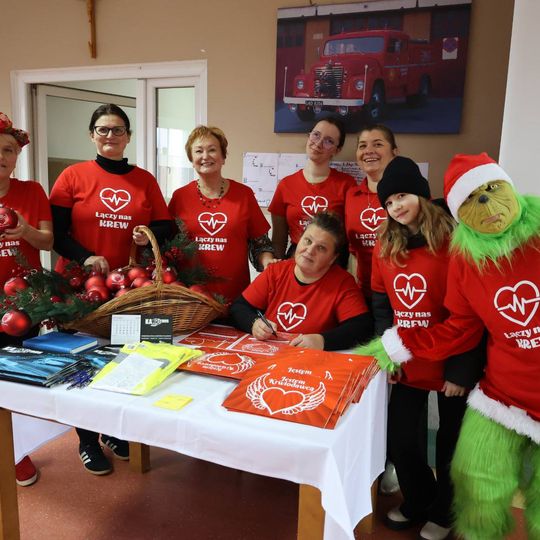 dziesiąta zbiórka krwi w gminie Zblewo