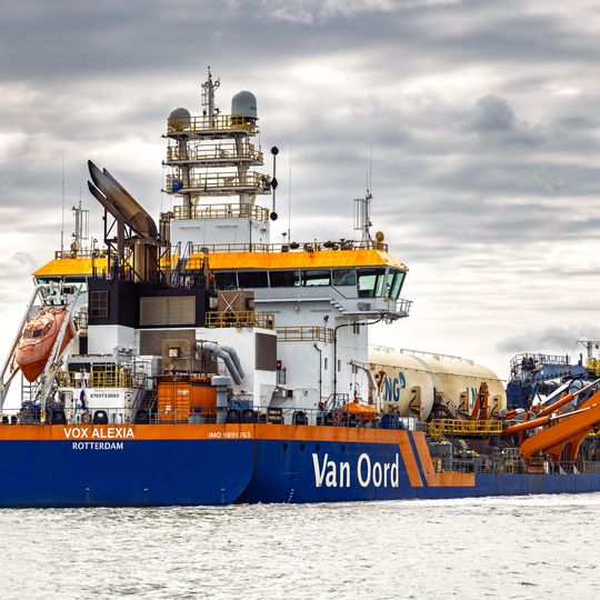 prace przy budowie nabrzeża terminalu FSRU, Gdańsk