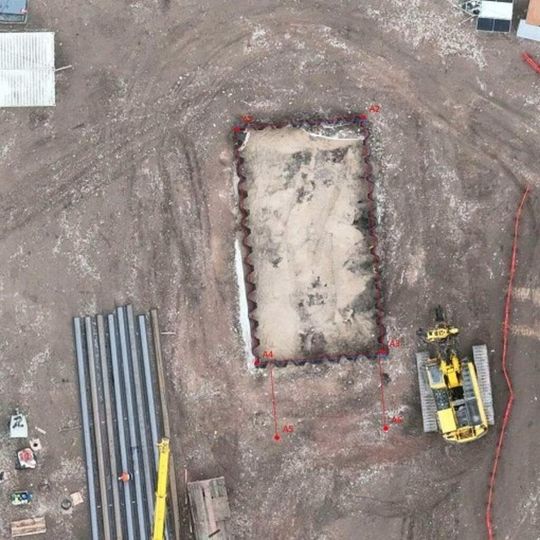 prace przy budowie mikrotunelu, Gdańsk