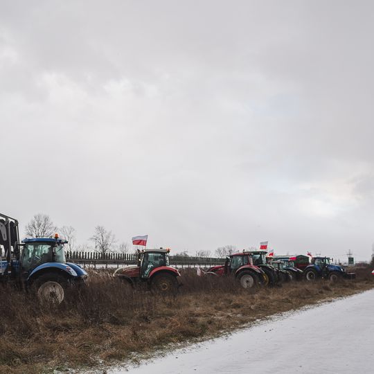 protest rolników, Przejazdowo 2025