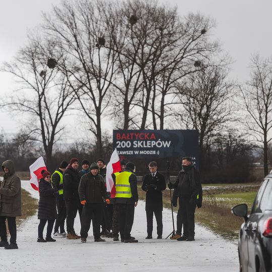protest rolników, Przejazdowo 2025