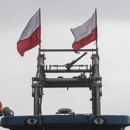 protest rolników, Przejazdowo 2025