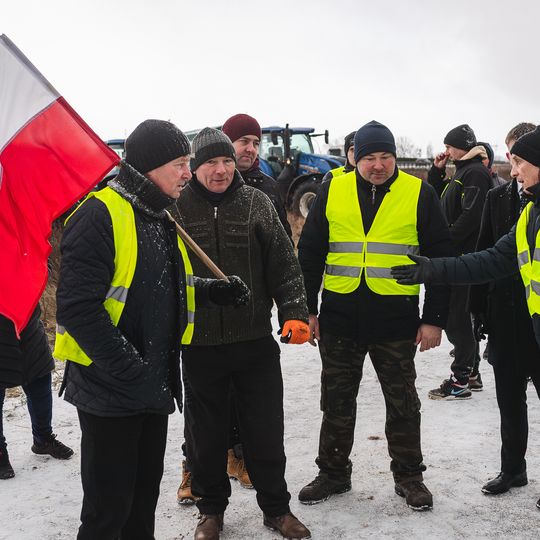 protest rolników, Przejazdowo 2025