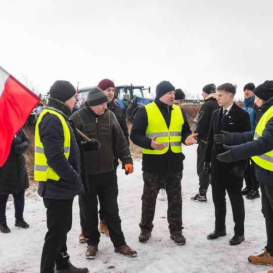 protest rolników, Przejazdowo 2025