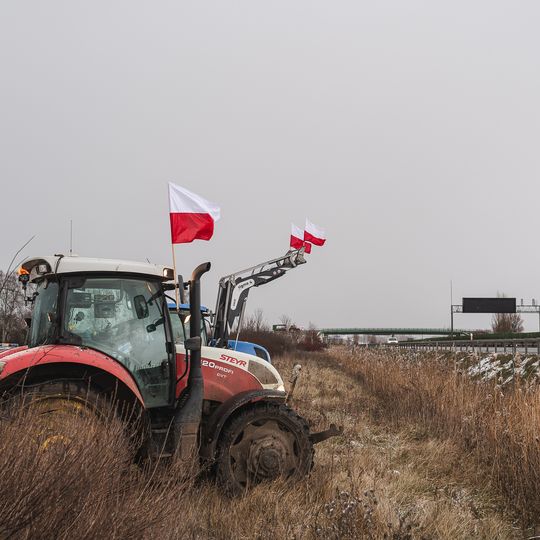 protest rolników, Przejazdowo 2025