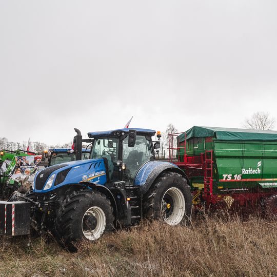 protest rolników, Przejazdowo 2025
