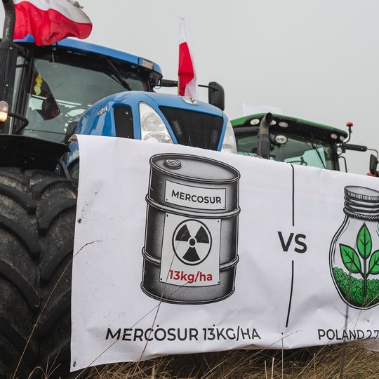 protest rolników, Przejazdowo 2025