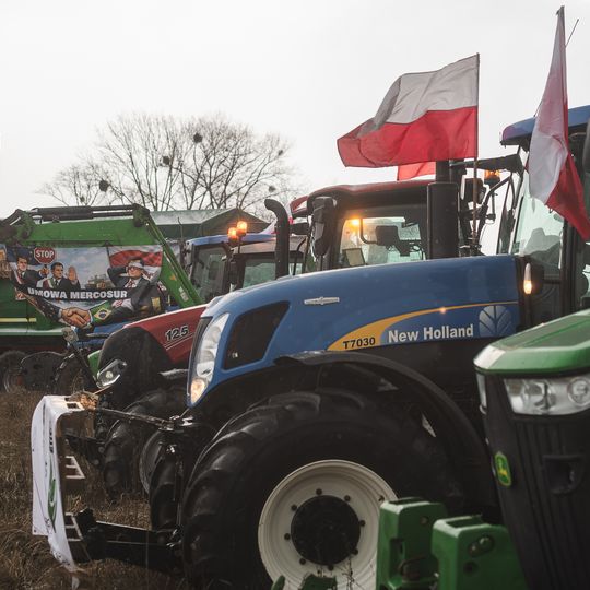 protest rolników, Przejazdowo 2025