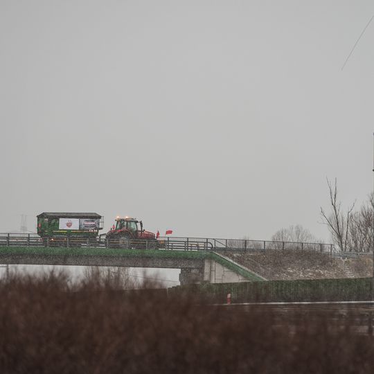 protest rolników, Przejazdowo 2025