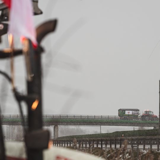protest rolników, Przejazdowo 2025