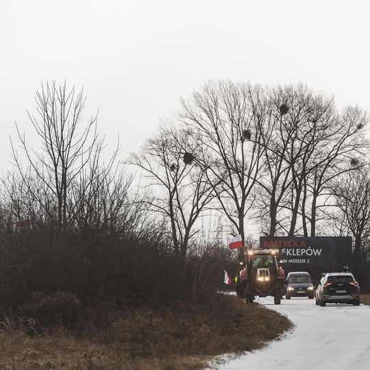 protest rolników, Przejazdowo 2025