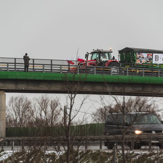 protest rolników, Przejazdowo 2025