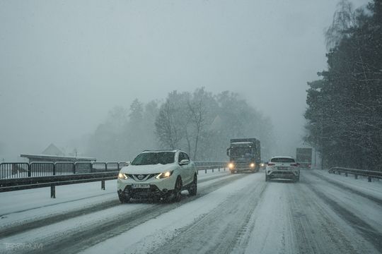 Pierwszy atak zimy na Pomorzu w 2025 roku