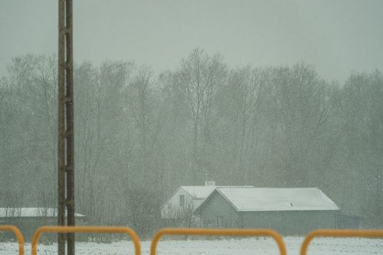 Pierwszy atak zimy na Pomorzu w 2025 roku