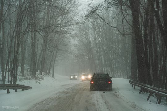 Pierwszy atak zimy na Pomorzu w 2025 roku