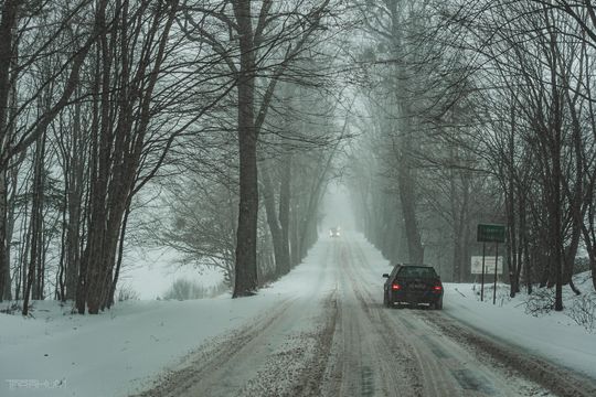 Pierwszy atak zimy na Pomorzu w 2025 roku
