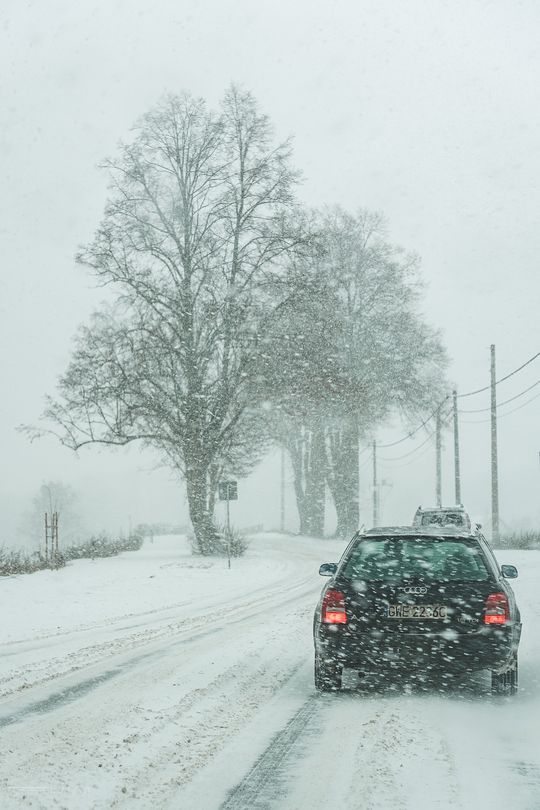 Pierwszy atak zimy na Pomorzu w 2025 roku